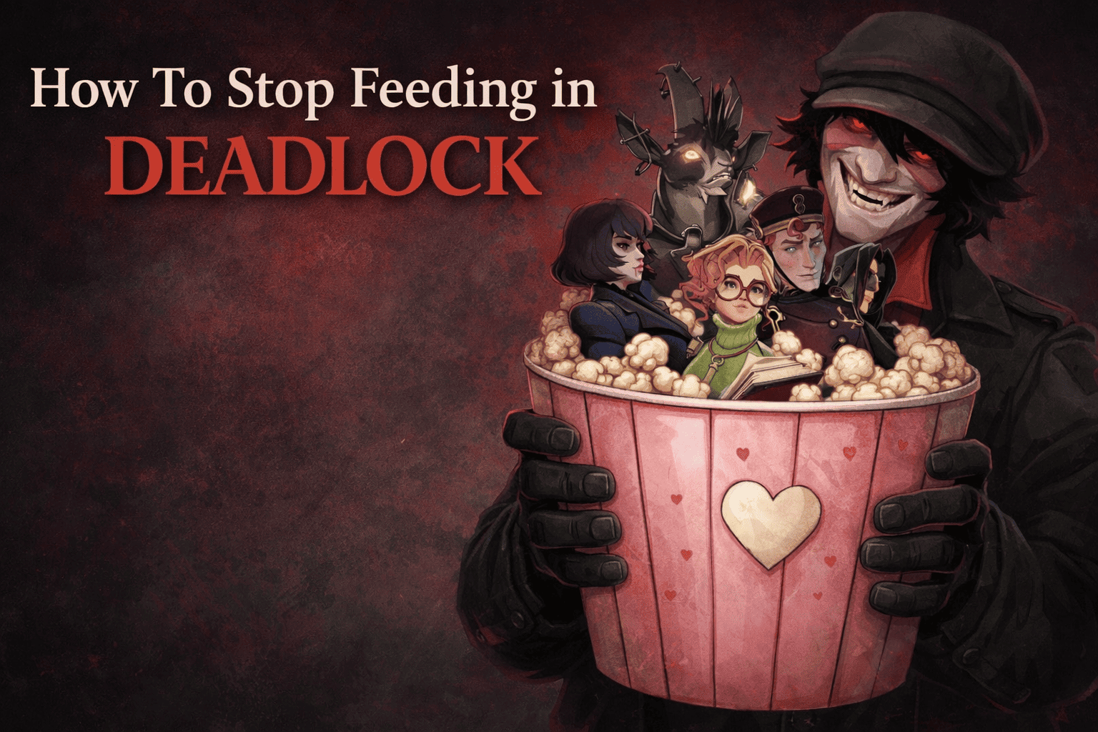 Deadlock artwork illustrating how repeated deaths let the enemy team snowball